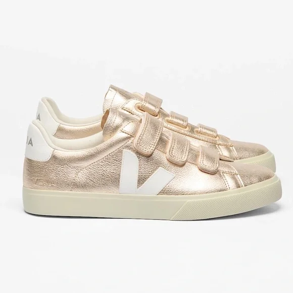 💛NWT WOMENS RECIFE LEATHER PLATINE WHITE SNEAKERS SIZE 40 - Picture 3 of 14